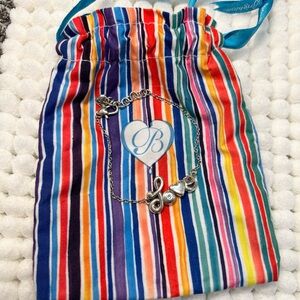 Brighton Silver Love Letters Bracelet